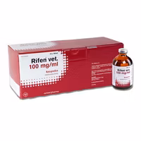 Rifen vet. 100mg/ml 100 ml injektionsvätska