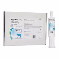 Hippotrim vet. 288,3 mg/g + 58,0 mg/g  5x52 g