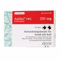 Axilur vet. 250 mg 10 tablett(er) Tablett
