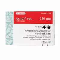 Axilur vet. 250 mg 2 x 10 tablett(er) Tablett