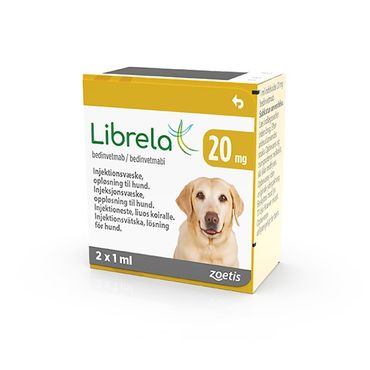 Librela 20 mg 2 styck Injektionsvätska, lösning
