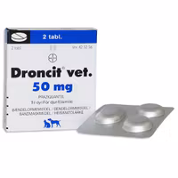 Droncit vet. 50 mg 2 styck Tablett