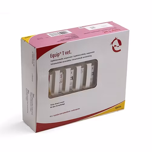Equip T vet. 10 x 1 dos(er) Injektionsvätska, suspension