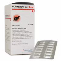 Fortekor vet. 5 mg 140 styck Tablett