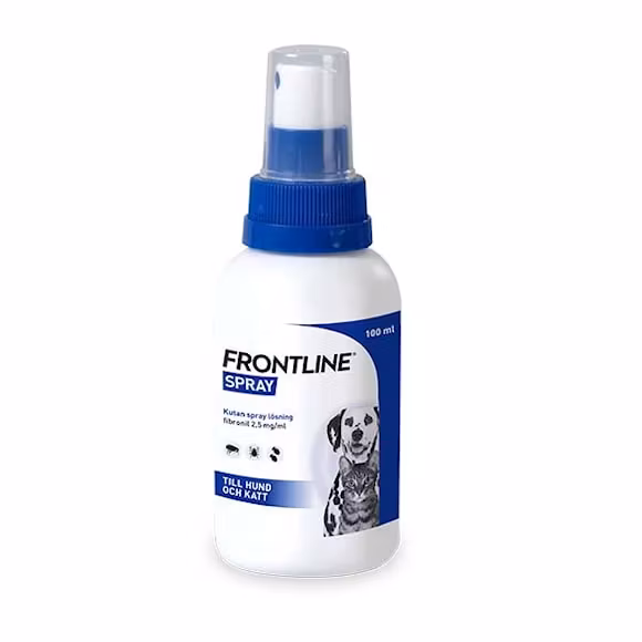 Frontline vet. 2,5 mg/ml 100 milliliter Kutan spray, lösning