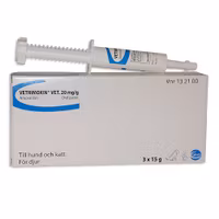 Vetrimoxin vet. 20 mg/g 3 x 15 gram Oral pasta