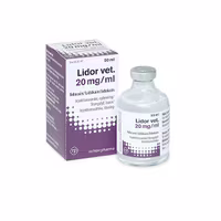 Lidor vet. 20 mg/ml 50 milliliter Injektionsvätska, lösning