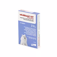 Milbemax vet. 2,5 mg/25 mg 2 styck Tuggtablett