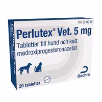 Perlutex Vet. 5 mg 20 styck Tablett