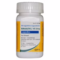 Rimadyl vet. 20 mg 100 styck Tuggtablett