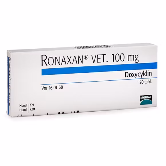 Ronaxan vet. 100 mg 20 tablett(er) Tablett