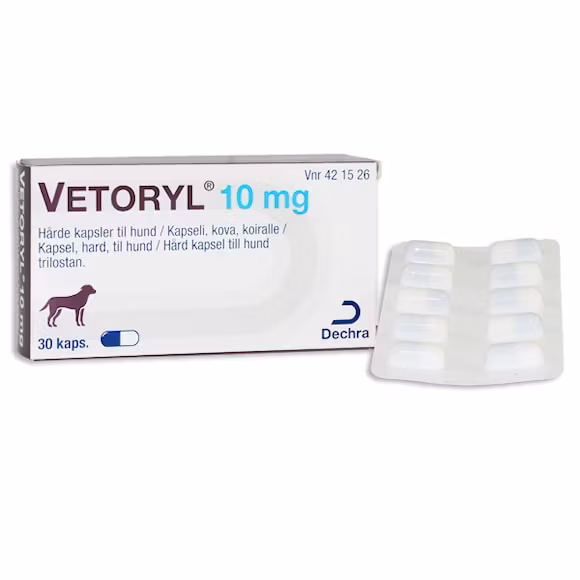 Vetoryl 10 mg 30 kapsel/kapslar Kapsel, hård