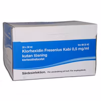 Klorhexidin Fresenius Kabi 0,5 mg/ml 20 x 30 ml