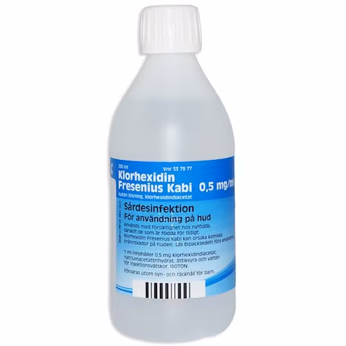 Klorhexidin Fresenius Kabi 0,5 mg/ml 250 ml