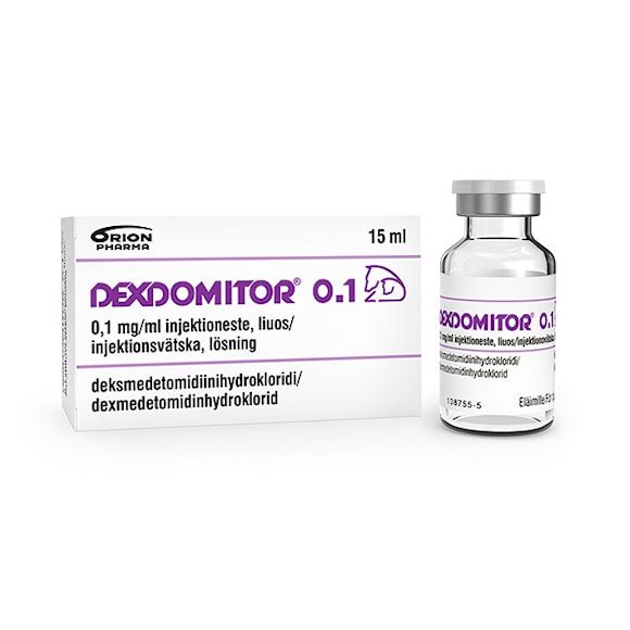DEXDOMITOR 0,1 mg/ml 15 milliliter Injektionsvätska, lösning