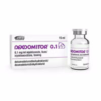 DEXDOMITOR 0,1 mg/ml 15 milliliter Injektionsvätska, lösning