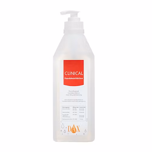 DAX Clinical Handdesinfektion med pump 600 ml