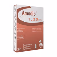 Amodip 1,25 mg 30 tuggtabletter