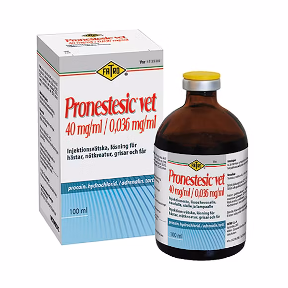 Pronestesic vet 40+0,036 mg/ml 1x100 ml