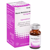 Bupaq Multidose vet 0,3 mg/ml 10 milliliter Injektionsvätska, lösning
