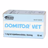 Domitor vet. 1 mg/ml 10 x 10 milliliter Injektionsvätska, lösning