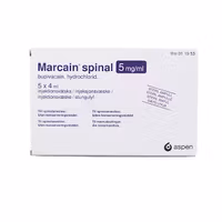 Marcain® spinal 5 mg/ml 5x4 ml