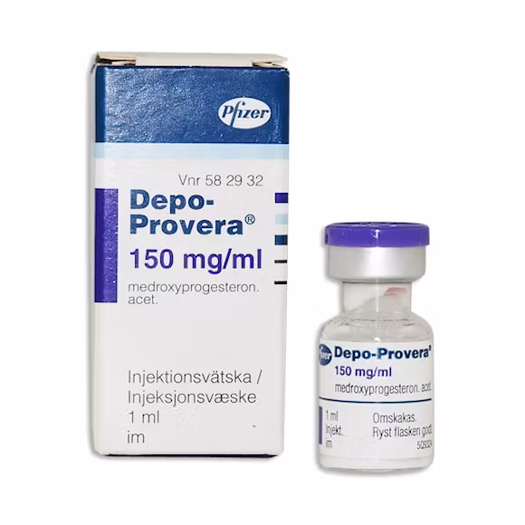 Depo-Provera® Injektionsvätska, suspension 150 mg/ml