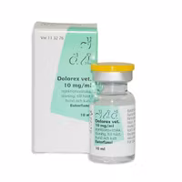 Dolorex vet. 10 mg/ml 10 milliliter Injektionsvätska, lösning