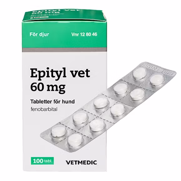 Epityl vet 60 mg 1 x 100 tablett(er)