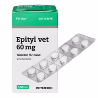 Epityl vet 60 mg 1 x 100 tablett(er)