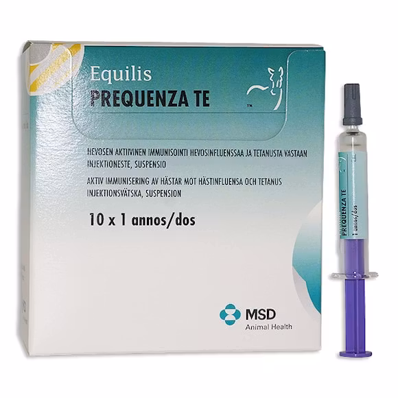 Equilis Prequenza Te 10 x 1 dos(er) Injektionsvätska, suspension