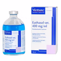Euthasol vet. 400 mg/ml 100 milliliter Injektionsvätska, lösning