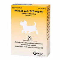 Exspot® vet. spot-on, lösning 715 mg/ml 6 x 1 ml