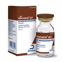 Fentadon vet., inj-vätska, lösning 50 mikrogram/ml, 10 milliliter