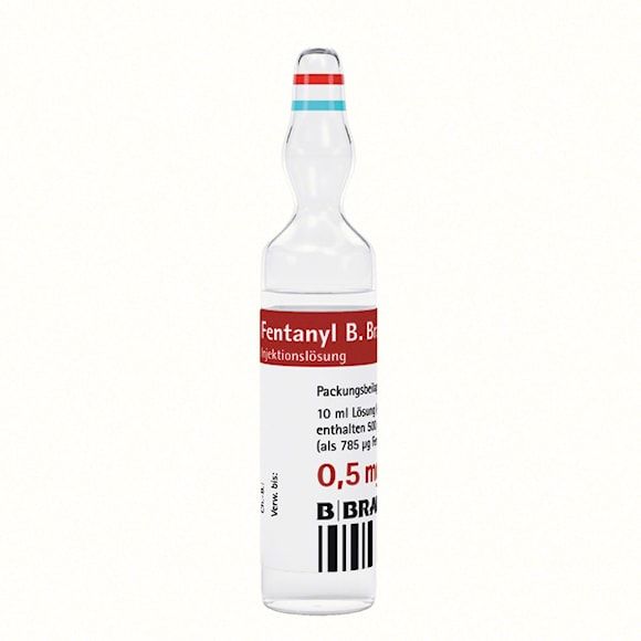 Fentanyl B. Braun, inj-vätska, lösning 50 mikrogram/ml, 10 x 10 milliliter