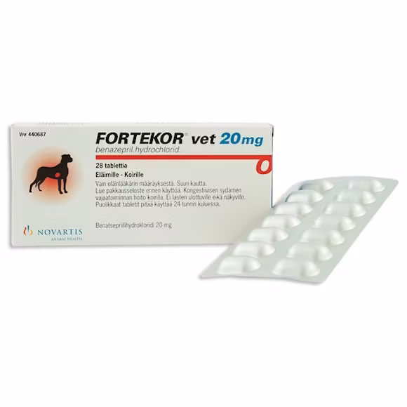 Fortekor vet. 20 mg 28 styck