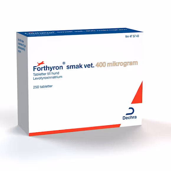 Forthyron Smak vet. 400 mikrogram 250 styck