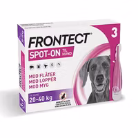 Frontect 20-40 kg 3 x 4 milliliter Spot-on, lösning