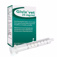 Givix vet, oral lösning 25 mg/ml, 20 milliliter