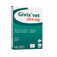 Givix vet., tuggtablett 264 mg, 2 x 6 tablett(er)