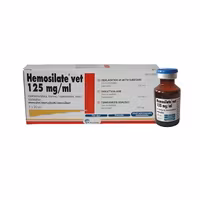 Hemosilate vet, inj-vätska, lösning 125 mg/ml, 5 x 20 milliliter