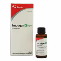 Impugan, orala droppar, lösning 10 mg/ml, 30 milliliter