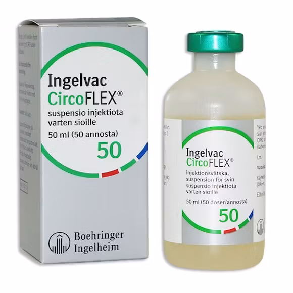 Ingelvac CircoFLEX, inj-vätska, suspension, 50 milliliter