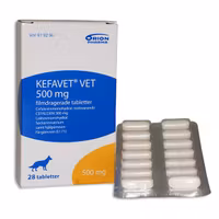 Kefavet vet., filmdragerad tablett 500 mg, 28 styck