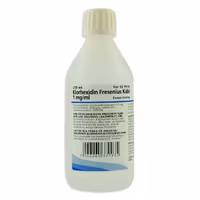 Klorhexidin Fresenius Kabi, kutan lösning 1 mg/ml, 250 milliliter