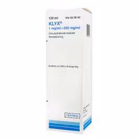Klyx, rektallösning 1mg/ml+250mg/ml, 120 milliliter