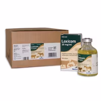 Loxicom, inj-vätska, lösning 20 mg/ml, 12 x 50 milliliter
