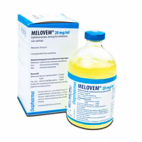 Melovem, inj-vätska, lösning 20 mg/ml, 100 milliliter