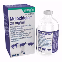 Meloxidolor, inj-vätska, lösning 20 mg/ml, 1 x 100 milliliter