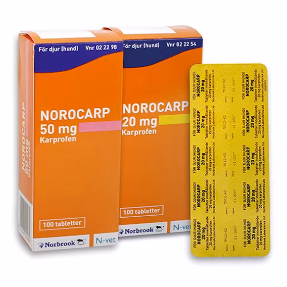 Norocarp, tablett 50 mg, 100 styck